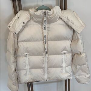 Tory Burch Sport Puffer Down Jacket Like New Size XS
